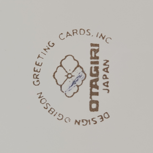 Otagiri Laquerware Holiday Coaster set presentation box Vintage 70s - Picture 12 of 12